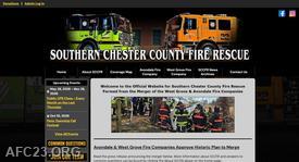 Southern Chester County Fire Rescue, formed from the coming merger of the West Grove & Avondale Fire Companies launched an informational website today: www.SCCFR.org